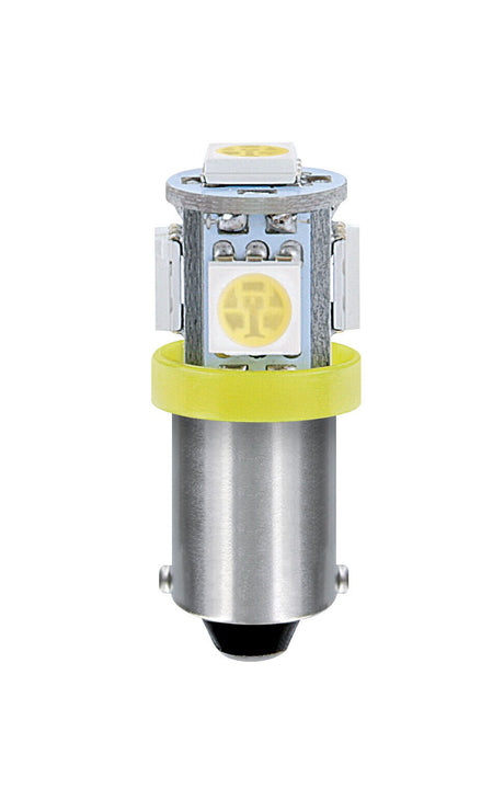 Pilot 24/28V Led Series - 5 SMD x 1 chip - (T4W) - BA9s - 20 pz - Scatola - Arancio - Doppia polarità
