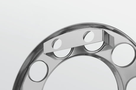Lampa Anello coprimozzo in acciaio inox, per cerchi in lega 97660