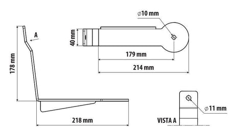 Lampa Staffa per antenna CB - Volvo FH Serie 4 (09/12>) 97736