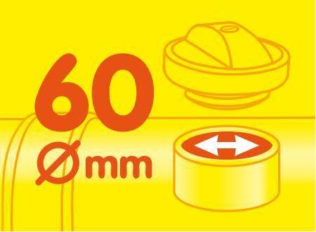 Lampa T-Block, antifurto carburante -  60 mm 97789
