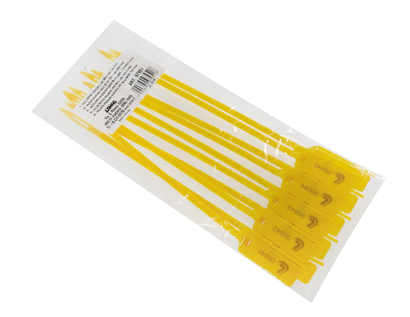 Lampa Set 10 Sigilli di sicurezza, in polipropiline, piatti, zigrinati 97951