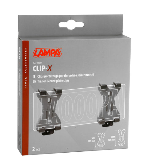 Lampa Clips portatarga per rimorchi 98084