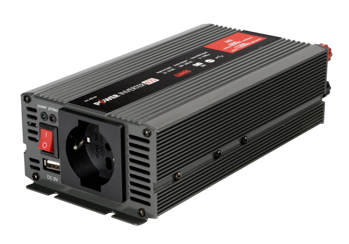 Inverter 24V 220V 600W per camion  Lampa Power Inverter 600 98149