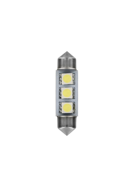 24/28V Hyper-Led 9 3 SMD x 3 chips 10x39 mm SV8,5-8 20 pz Busta Bianco dp. pol. 98226