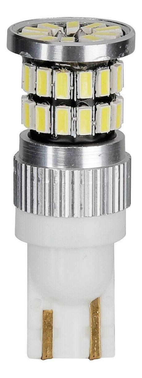 24-30V Mega-Led 36 36 SMD x 1 chip T10 W2,1x9,5d 2 pz Bianco Doppia polarità 98270