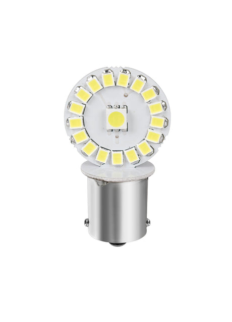 Lampa 24/28V Hyper-Led 102 34 SMD x 3 chips (P21W) BA15s 2 pz D/Blister Bianco 98352