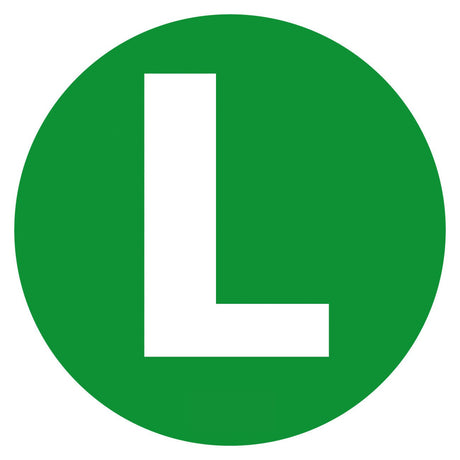 Lampa Contrassegno adesivo - L - Veicolo ecosilenzioso 98453