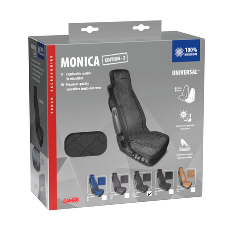 Lampa Monica, coprisedile in microfibra per camion - Antracite 98603