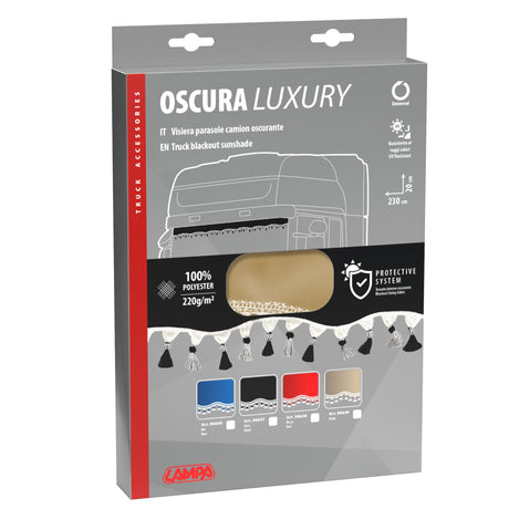 Lampa Oscura, fascia parasole per camion - Beige 98649