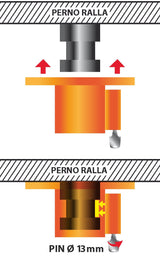 Lampa Antifurto meccanico per semirimorchio 98703