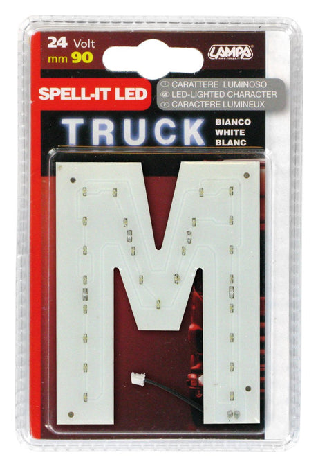 Lampa Spell-It Led, 90 mm, 24V - Bianco - M 98735