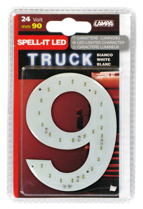 Lampa Spell-It Led, 90 mm, 24V - Bianco - 9 98757