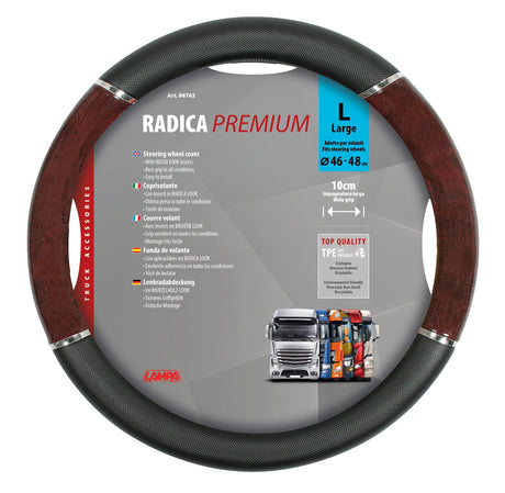 Lampa Radica, coprivolante in Skeentex - L -  46/48 cm 98762