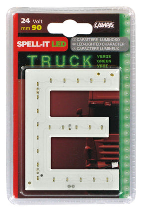 Lampa Spell-It Led, 90 mm, 24V - Verde - E 98813