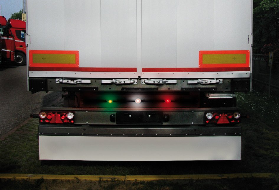 Lampa 24V LED-Dekorationsleuchten-Paar in Grün für Lkw