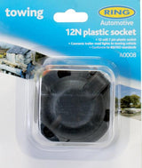 RING Presa 7 Poli 12N in Plastica per Gancio Traino