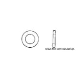Osculati Breite Flachscheiben A4-9021A-03X009