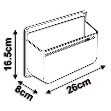 Fiamma Ripiano per bagno Pocket L Camper e Caravan 03178-01- - AmerigoStore