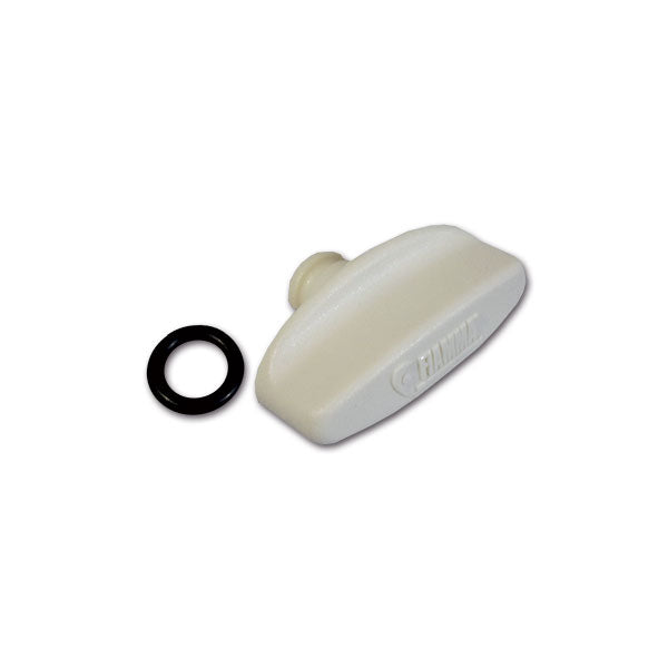 Mango corto Fiamma color marfil para Turbo Vent 98683-047