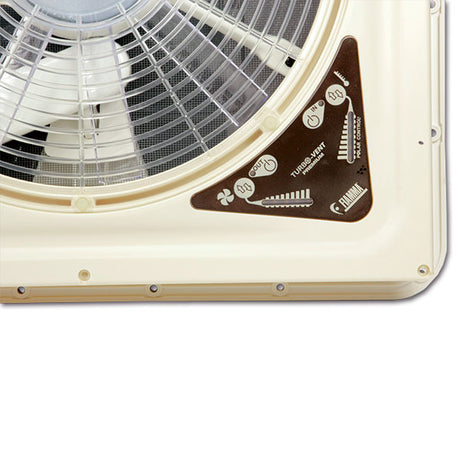 Fiamma Turbo Vent Premium Crystal  Ventilatore da Tetto Camper Touchscreen 03623H01B - AmerigoStore