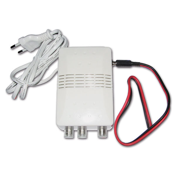 Amplificatore segnale TV DVB-T2 a 12 V ANT08