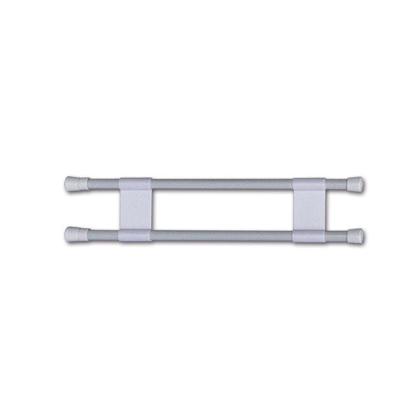 AST073 Barra anticaída doble 41/71 cm para muebles de autocaravana