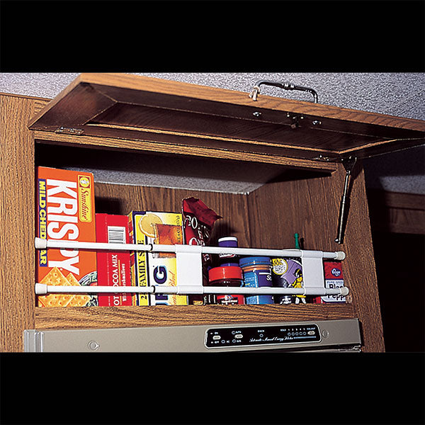 AST073 Barra anticaída doble 41/71 cm para muebles de autocaravana