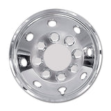 Kit 4 Copricerchi Convessi Cromati 15'' per Camper CCR154