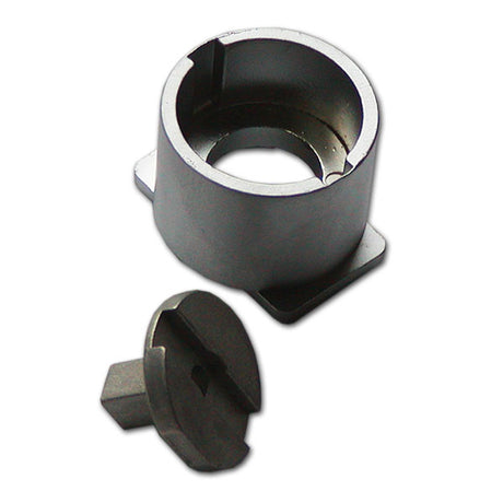 Rosetta 20 mm pomoli girevoli noce quadrata CHR620 - AmerigoStore