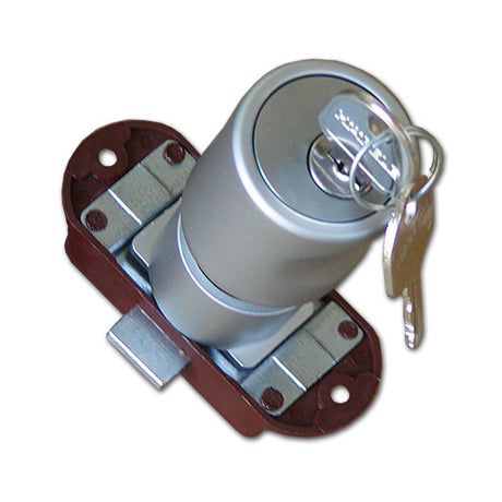 Pomolo girevole Piccolo Nova con serratura sinistro CHR641 - AmerigoStore
