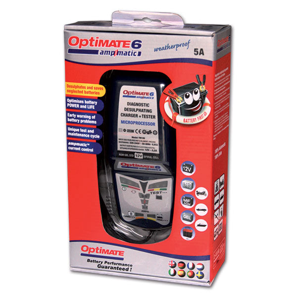 Cargador multifunción Optimate 6 5 A CRB506