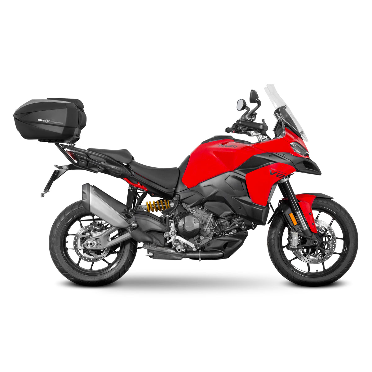 KIT BAULETTO SHAD SH58+ATTACCO DUCATI MULTISTRADA V2 25