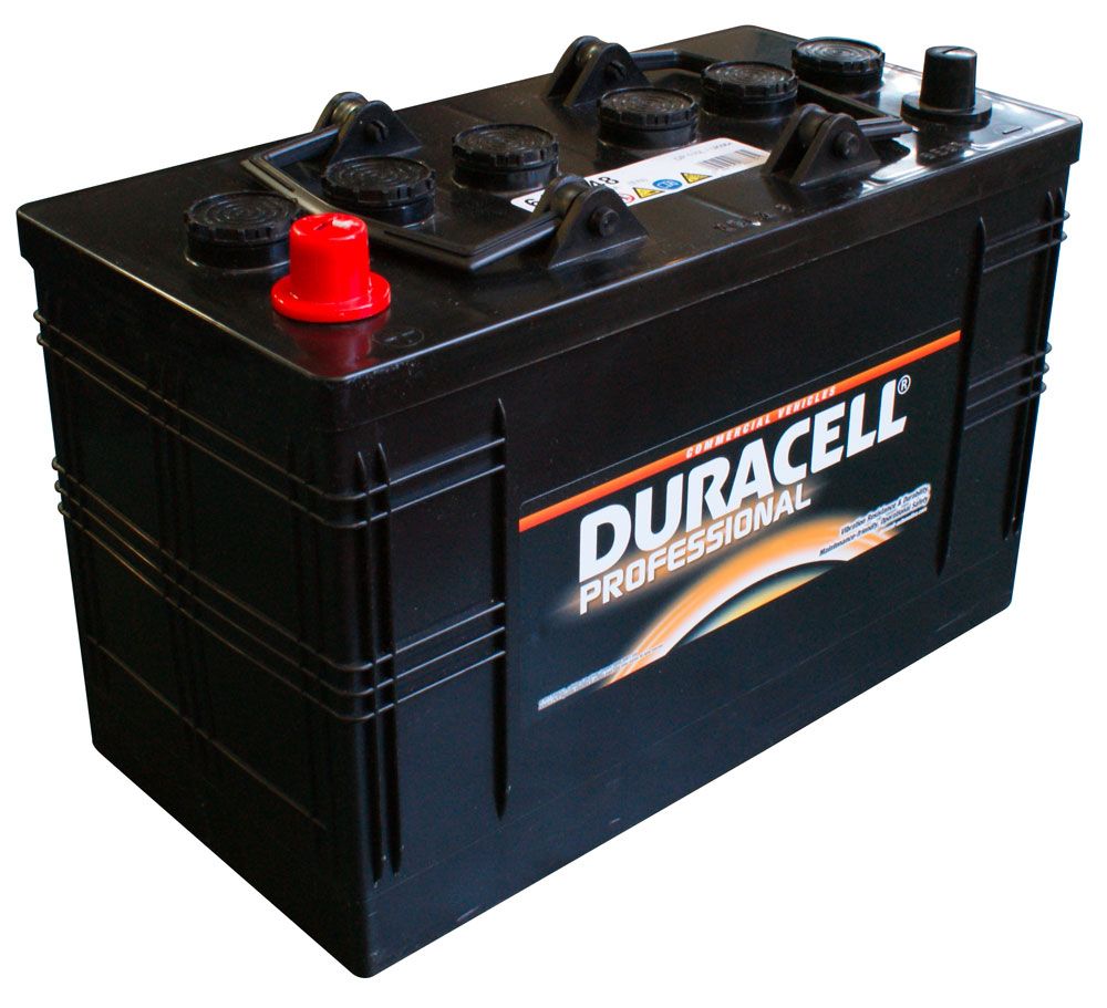 Pila profesional Duracell de 12 V y 110 Ah