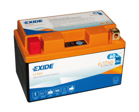 Exide ELTZ14S Batteria moto al litio 12V Li-Ion LiFePo4 60 Wh 290 A
