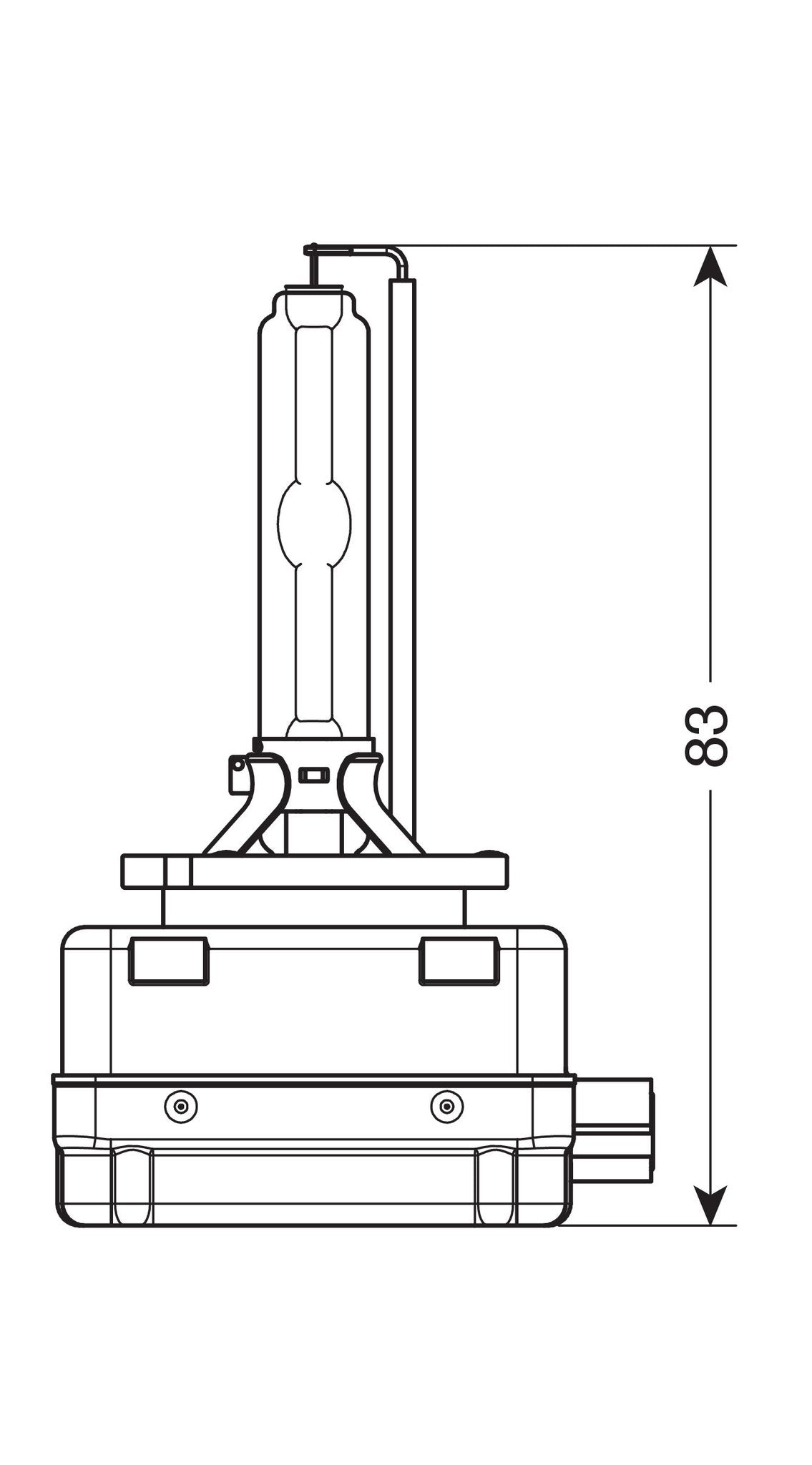 Osram Lampadina Xenarc - D3S - 35W - PK32d-5 - 1 pz - Scatola