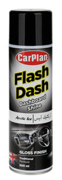 Carplan Flash Dash, pulitore per cruscotti, effetto lucido - 500 ml - Artic Ice