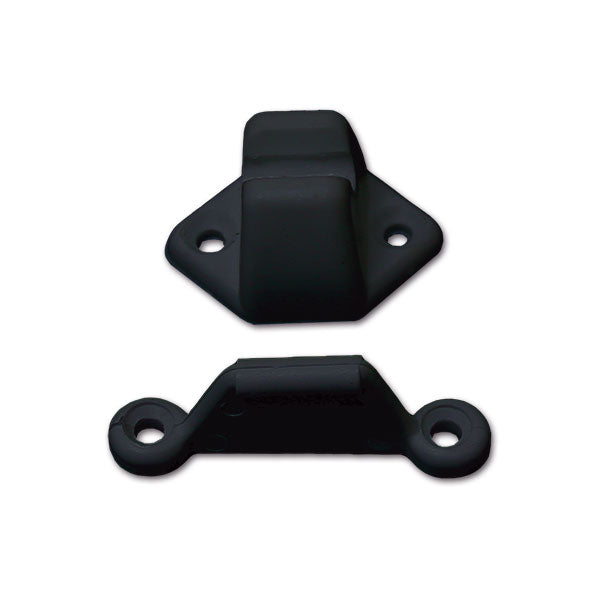 Schwarzer Außentürstopper FER02N