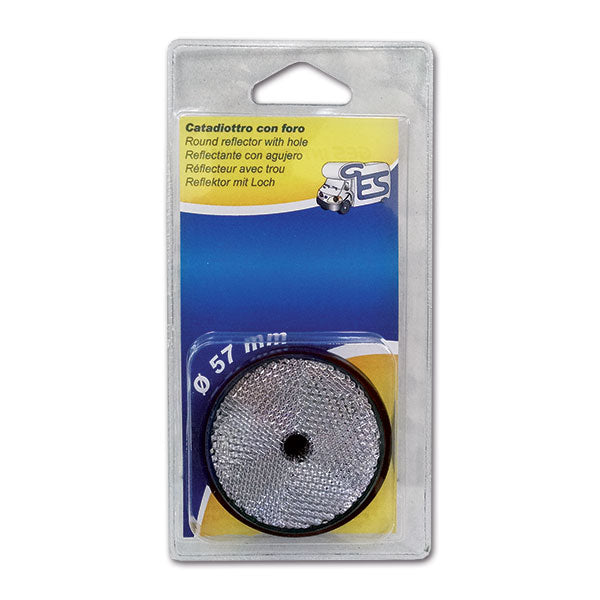 Reflector blanco diámetro 60 con orificio 8032793938569
