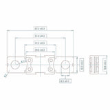 Megaval giallo da 100 Ampere FUS2510