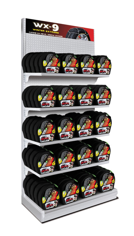 Winter Extreme Catene da auto da neve WX-9 gruppo 1 120/80-10 10"