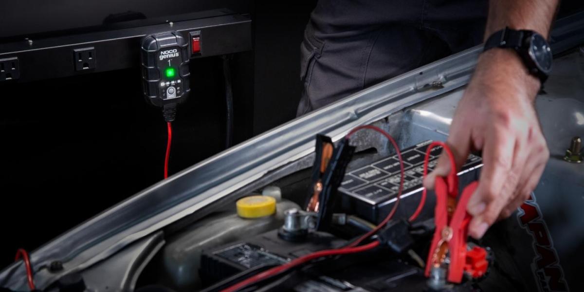 NOCO GENIUS1EU 1A Akkuladegerät