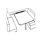 Guida tavolo alluminio GUI2000