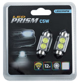 Ringförmige LED-Lampen 12V C5W Prisma Eisweiß