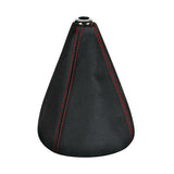 Pilot Premium, cuffia leva cambio in pelle - Nero/Rosso