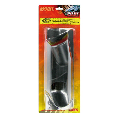 Pilot Instrumententafel mit 2 Löchern für die A-Säule (52 mm) – Schwarz – Links