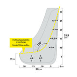 Lampa Spritzschutz Contour, konturierte Kotflügel - Typ 3 12507