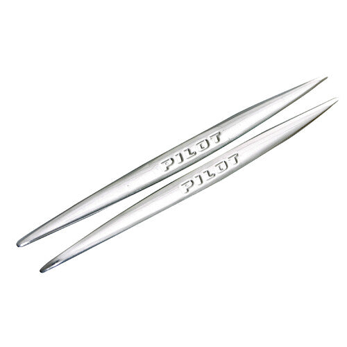 Pilot Chrome Decos, selbstklebende Chromdekorationen, 2 Stück – 290 mm