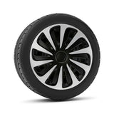 Pilot Kojin Carbon Silber-Schwarz - Satz mit 4 Radkappen - 17"