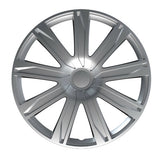 Pilot Raze Silber – Satz mit 4 Radkappen – 15 Zoll