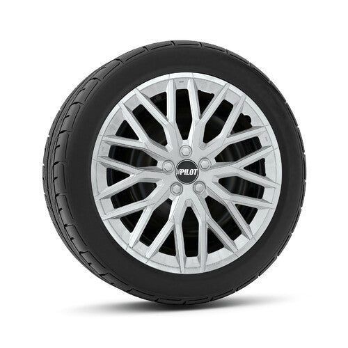 Pilot Speedster – Satz mit 4 Radkappen – 16 Zoll – Silber